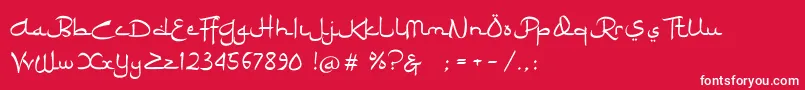 fuente Ramadhan Karim – Fuentes Blancas Sobre Fondo Rojo