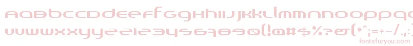 Шрифт Randi – розовые шрифты на белом фоне