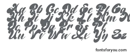 Random But Perfect Italic DAFONT-fontti