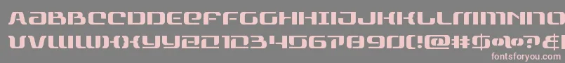 rangepaladin Font – Pink Fonts on Gray Background