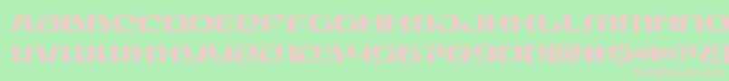 rangepaladin Font – Pink Fonts on Green Background