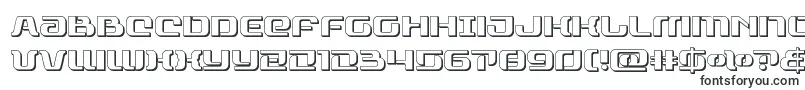 Шрифт rangepaladin3d – рельефные шрифты