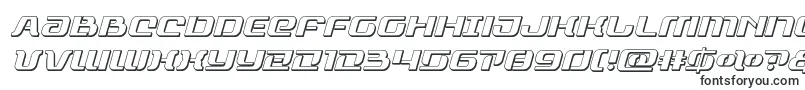 Шрифт rangepaladin3dital – технические шрифты