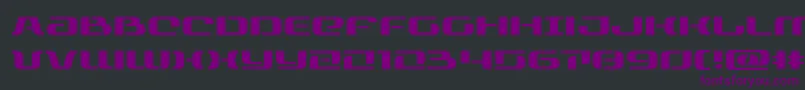 rangepaladinexpand Font – Purple Fonts on Black Background