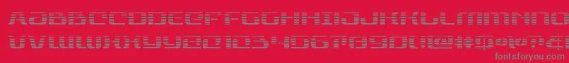 rangepaladingrad Font – Gray Fonts on Red Background