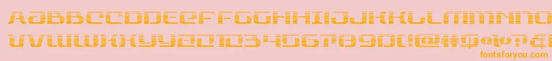 rangepaladingrad Font – Orange Fonts on Pink Background