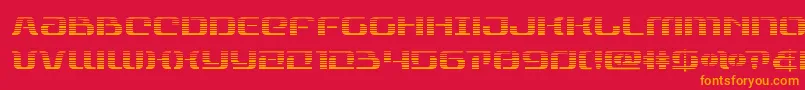 rangepaladingrad Font – Orange Fonts on Red Background