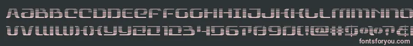 rangepaladingrad Font – Pink Fonts on Black Background