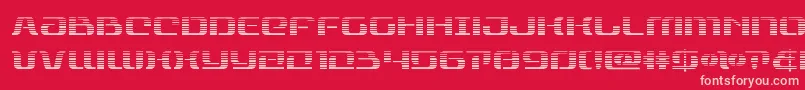 Czcionka rangepaladingrad – różowe czcionki na czerwonym tle