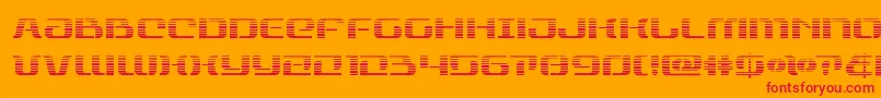 rangepaladingrad Font – Red Fonts on Orange Background