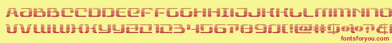 rangepaladingrad Font – Red Fonts on Yellow Background