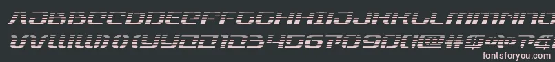 rangepaladingradital Font – Pink Fonts on Black Background