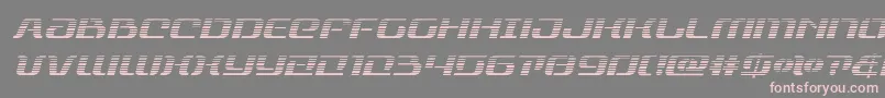 rangepaladingradital Font – Pink Fonts on Gray Background
