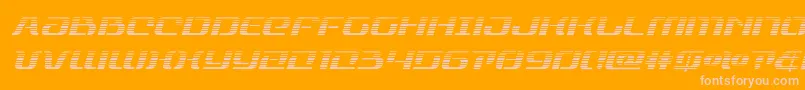 rangepaladingradital Font – Pink Fonts on Orange Background