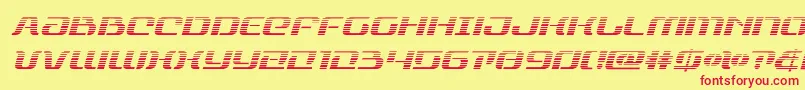 rangepaladingradital Font – Red Fonts on Yellow Background