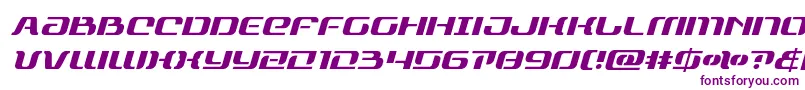 rangepaladinital-Schriftart – Violette Schriften
