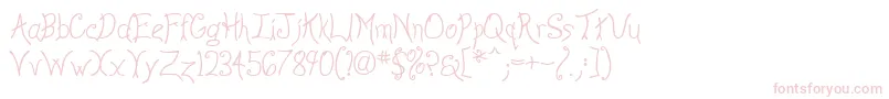 Anywl Font – Pink Fonts