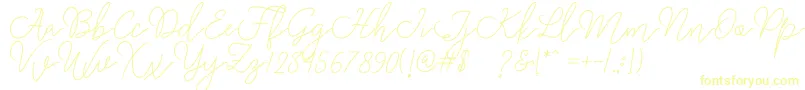 Rangga Script Font – Yellow Fonts