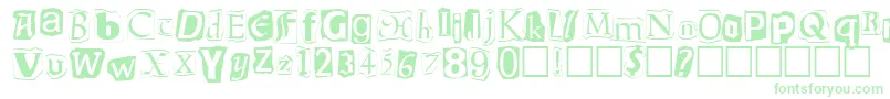 Ransom Font – Green Fonts