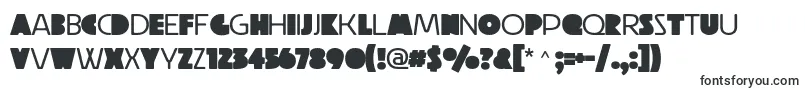 Шрифт Raubam Regular – чёткие шрифты