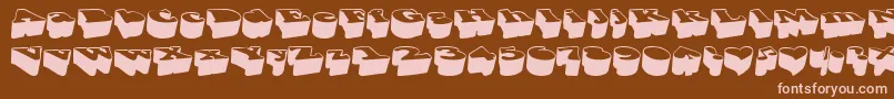 More about RAZZO    Font RAZZO    Font – Pink Fonts on Brown Background