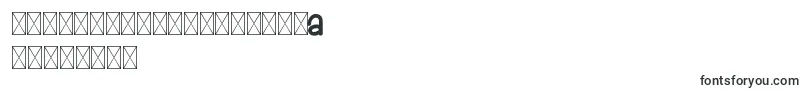 フォントReactivoFree – ヘブライ文字
