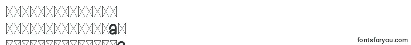 フォントReactivoFree – シンハラ文字