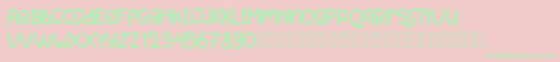 En savoir plus sur la police ReactivoFree Police ReactivoFree – polices vertes sur fond rose
