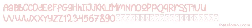 フォントReactivoFree – ピンクのフォント
