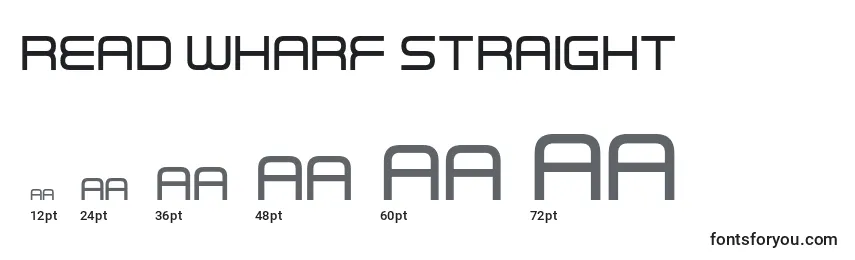 Read Wharf Straight Font Sizes