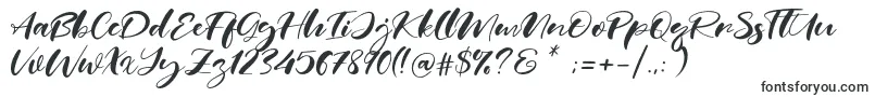 Шрифт Real Miami – рукописные шрифты