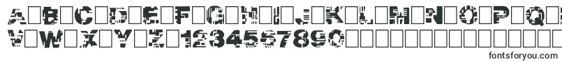 Шрифт Real Tek – цифровые шрифты