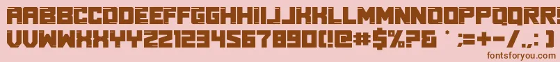 More about Real Young Font Real Young Font – Brown Fonts on Pink Background