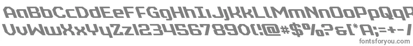 Шрифт realpolitikleft – серые шрифты на белом фоне