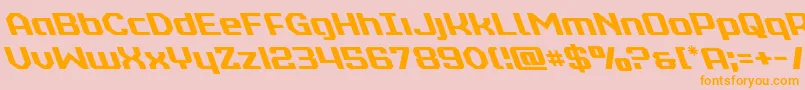 More about realpolitikleft Font realpolitikleft Font – Orange Fonts on Pink Background