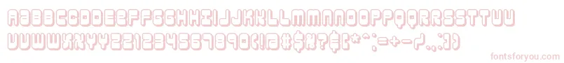 Шрифт reasonsh – розовые шрифты на белом фоне