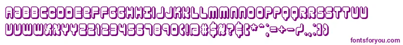 Шрифт reasonsh – фиолетовые шрифты на белом фоне