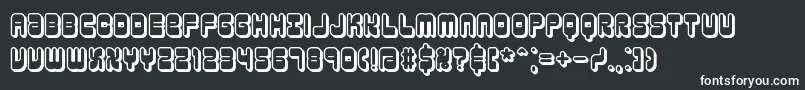 reasonsh Font – White Fonts on Black Background
