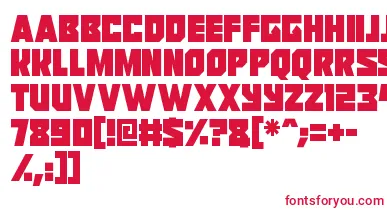 Reavers font – Red Fonts
