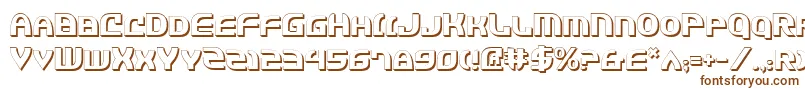 Jannv2s Font – Brown Fonts on White Background