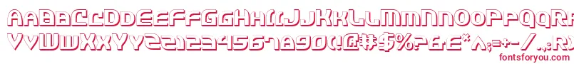 Jannv2s Font – Red Fonts on White Background