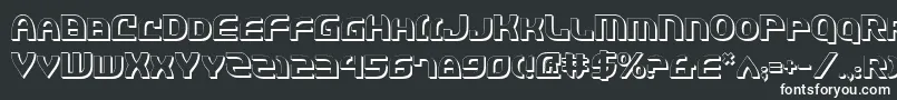 Jannv2s Font – White Fonts on Black Background