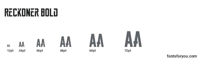 Reckoner Bold Font Sizes