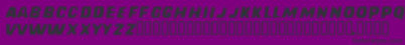 REDCFM   Font – Black Fonts on Purple Background