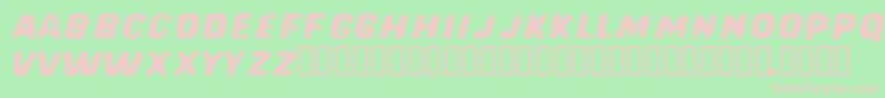 REDCFM   Font – Pink Fonts on Green Background