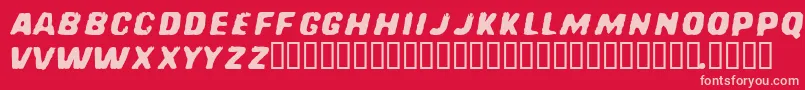 REDCFM   Font – Pink Fonts on Red Background