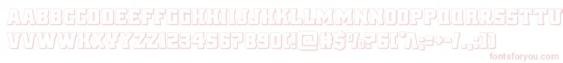 reddelicious3d Font – Pink Fonts on White Background