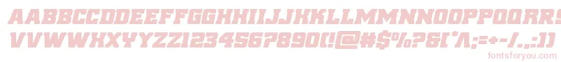 reddeliciousexpandital Font – Pink Fonts on White Background