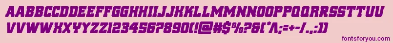 More about reddeliciousital Font reddeliciousital Font – Purple Fonts on Pink Background