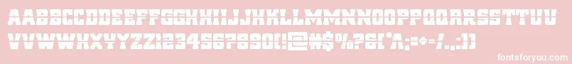 reddeliciouslaser Font – White Fonts on Pink Background